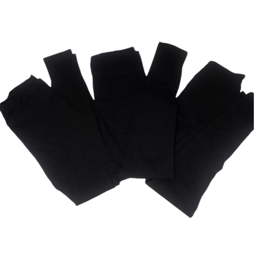 SunFrog Women’s Black Leggings Lot NWOT
Set of 3